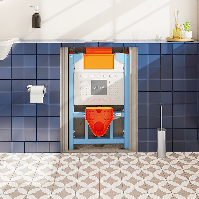 VitrA V-Fix Prime 820mm Frame for Wall Hung Toilets with Dual Flush Cistern