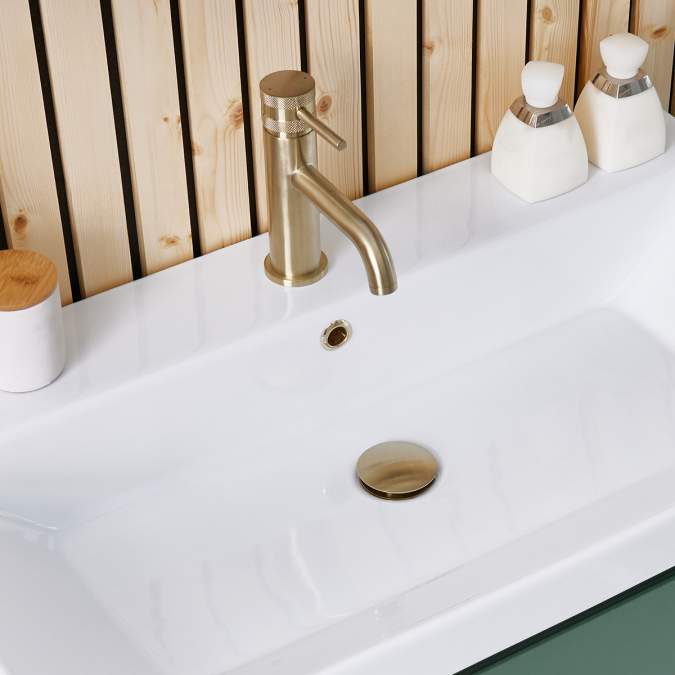 Basin Waste Universal Pop Up Brushed Brass