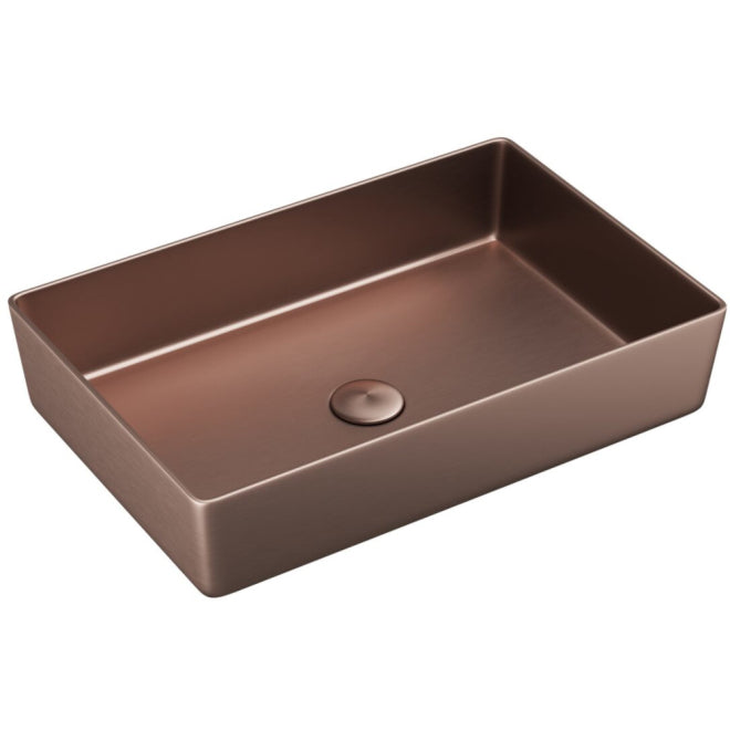 Apres Metal Brushed Bronze Countertop Basin