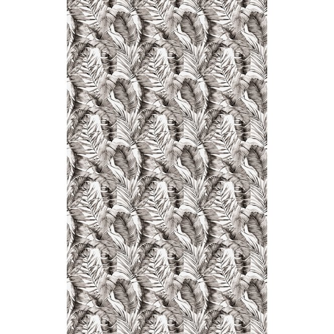 Kinewall Banana Trees Black & White 1000mm x 2500mm Wall Panel