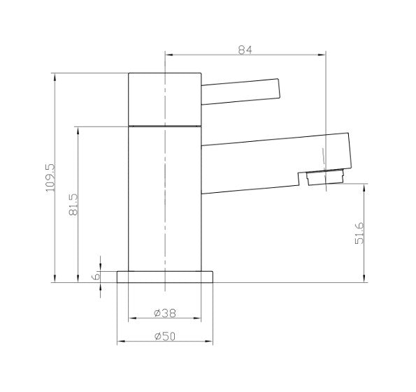 Enfield Chrome Bath Taps (PAIR) Hot and Cold Separates