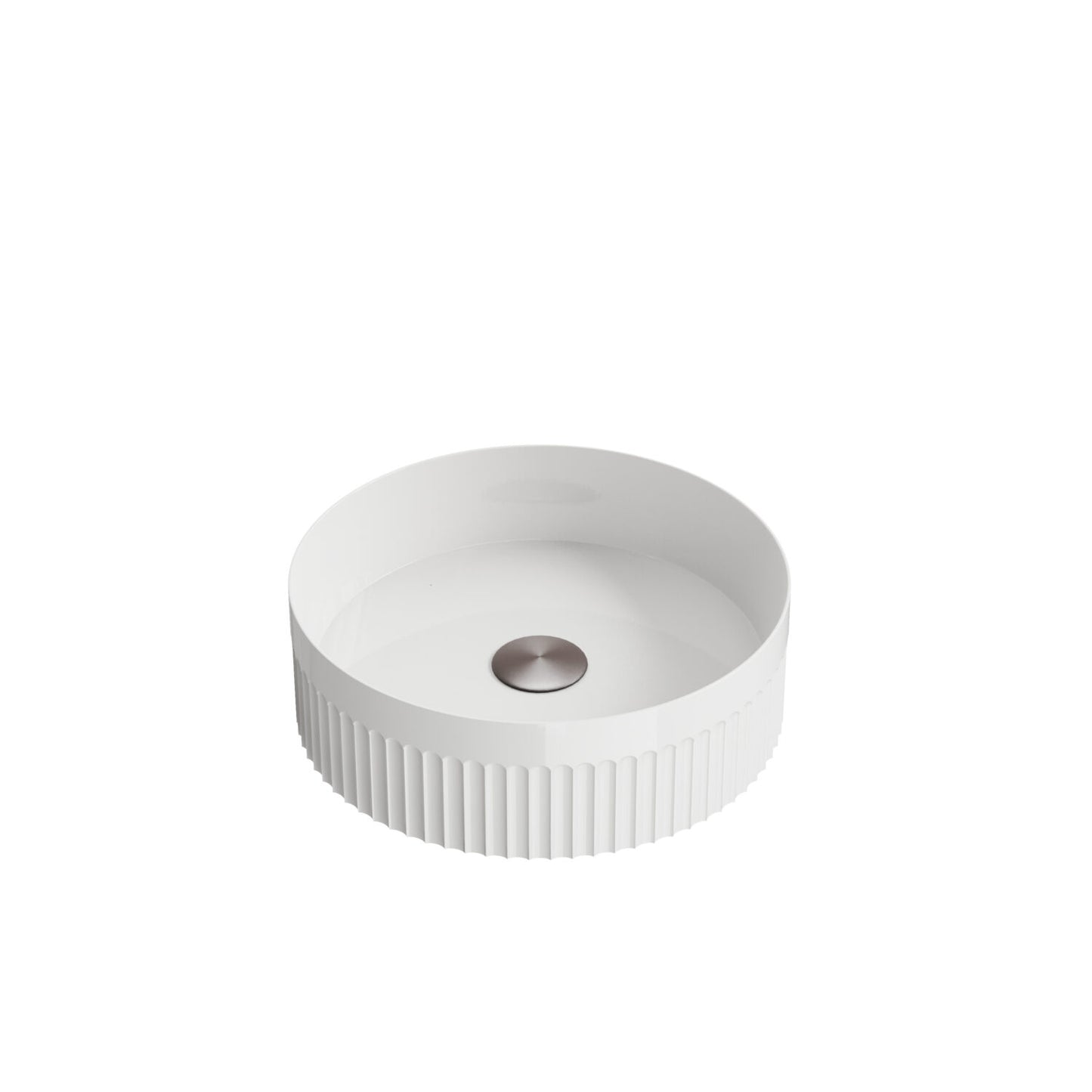 Fluted Round Basin