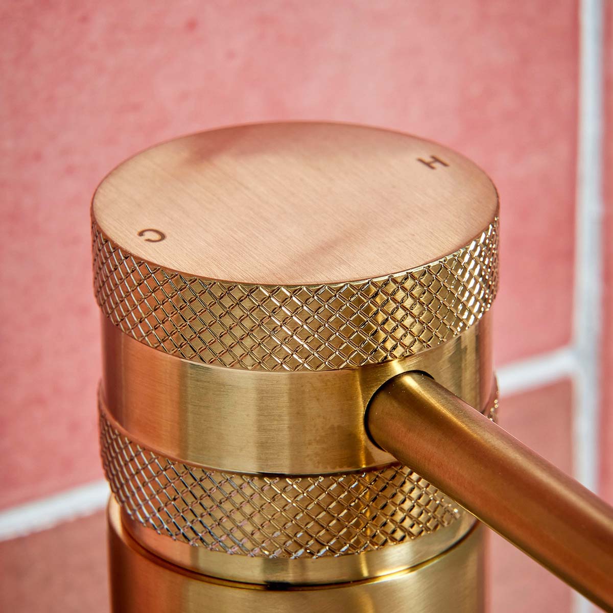 Apres Brushed Brass Mono Basin Mixer Tap