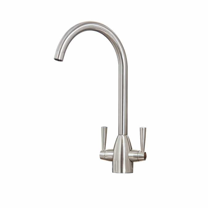 Harlo Brushed Nickel Kitchen Mixer Tap
