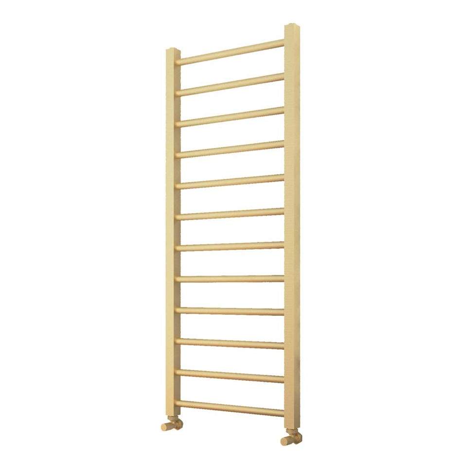 Apres Brushed Brass 1600 x 500mm Towel Radiator