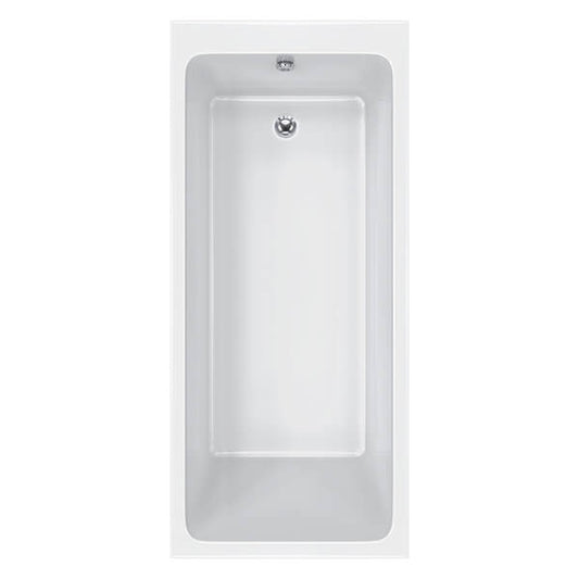 Carron Carronite Quantum Single Ended White Straight Bath - Acrylic - 1700 x 700mm