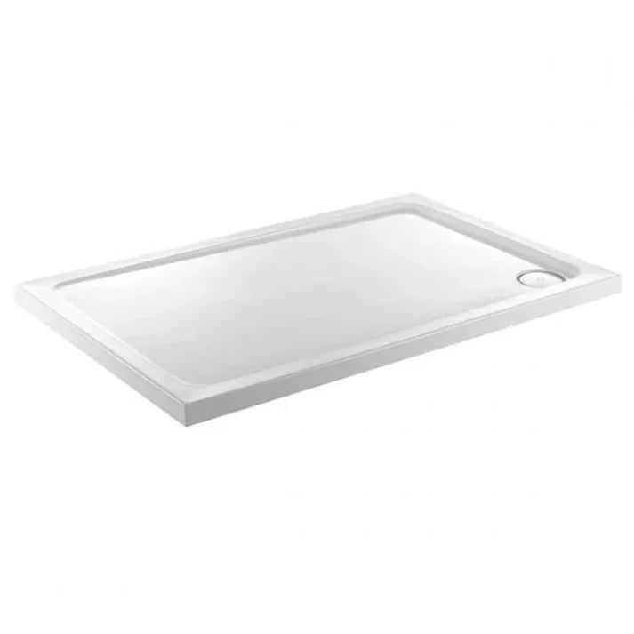 Storny 800mm X 800mm Anti-Slip Shower Tray - Corner Waste