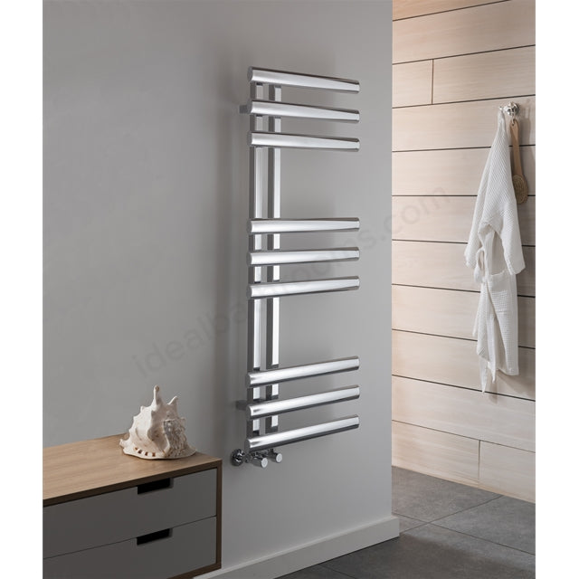 Amy Towel Rail 1200 x 500mm Chrome