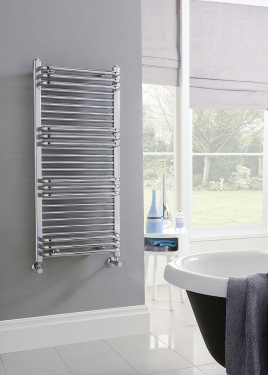Tempo Wall Mounted 800 x 500mm Chrome