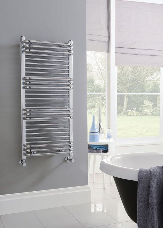 Tempo Wall Mounted 800 x 500mm Chrome