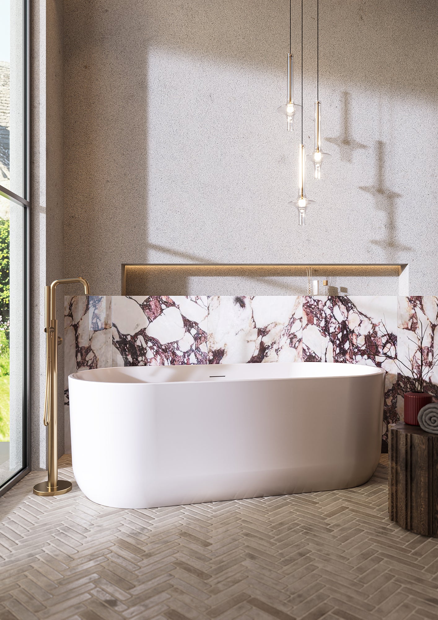 Garden of Eden Oval Bath