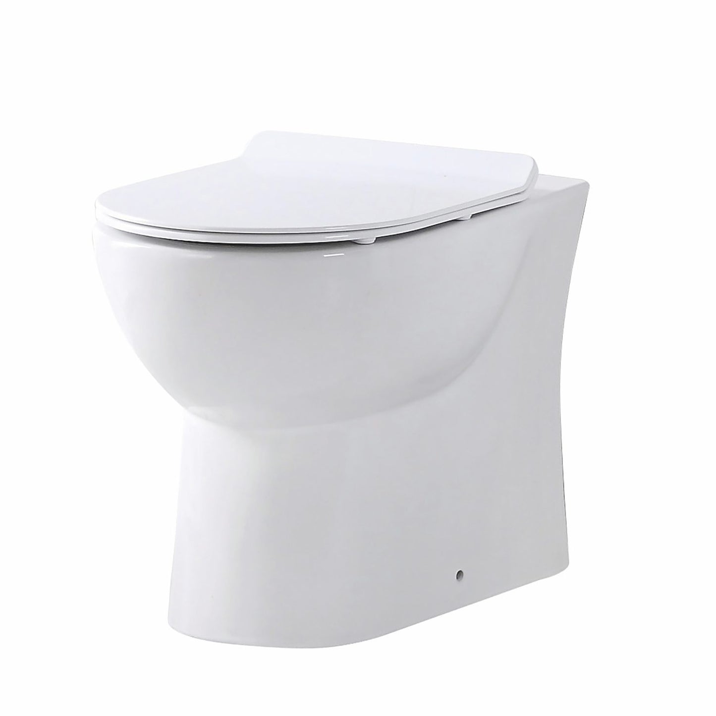 Belantia Rimless BTW Pan Inc Soft Close Seat