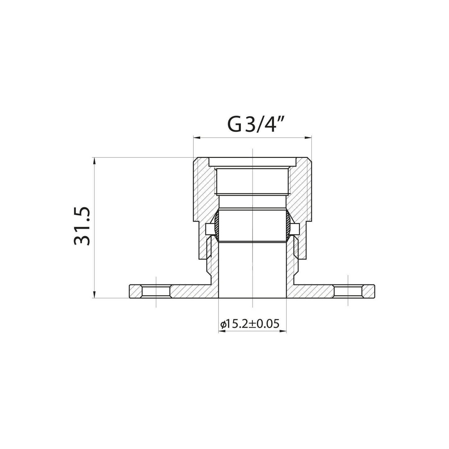 Chrome Round Thermostatic Shower Including FREE Shower Waste and BSP Brackets