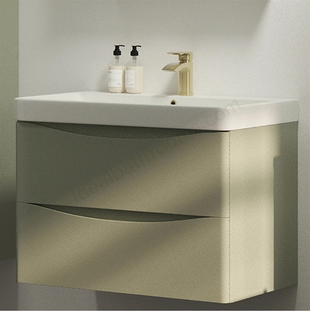 Belantia Brushed Brass Mono Basin Mixer incl Pop-Up Waste