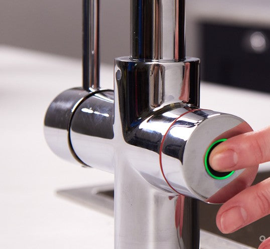 Impromta | Biometric Fingerprint 3-in-1 Kitchen Tap Kit | Square Neck | Chrome