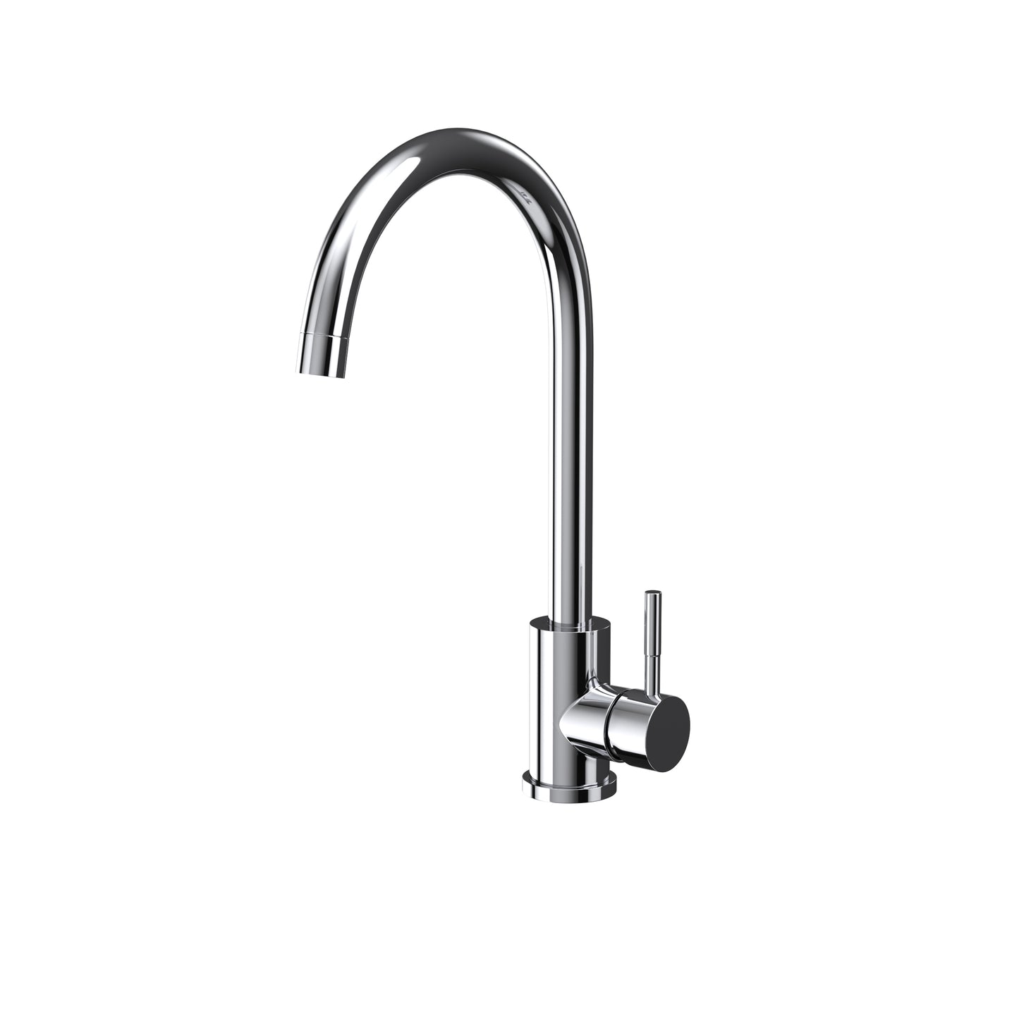 Bronx Chrome Mono Kitchen Tap with Waste and Overflow Covers