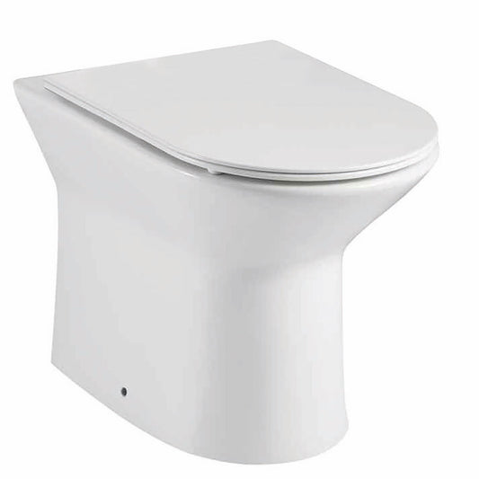 Middleham Rimless BTW Pan Inc Soft Close Seat