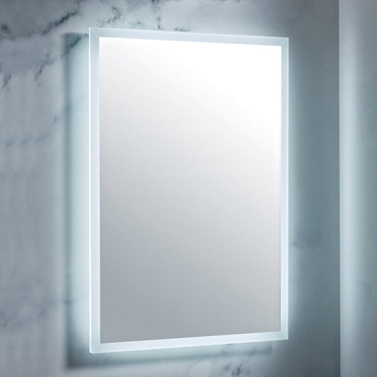 Moscow LED Mirror with Demister Pad and Shaver Socket 500x700mm