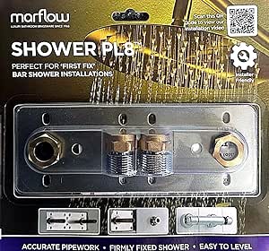 Marflow Shower PL8 - Shower Fixing Plate (PL8) 2 Year Guarantee PL8