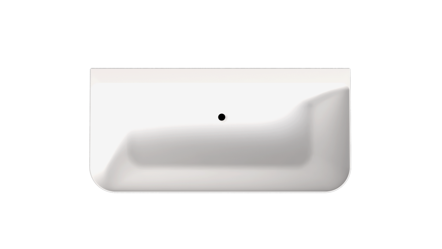 Oporto Back-to-Wall Bath 1700mm