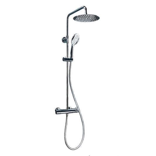 Messiah Cool Touch Bar Valve Twin Head Shower Set