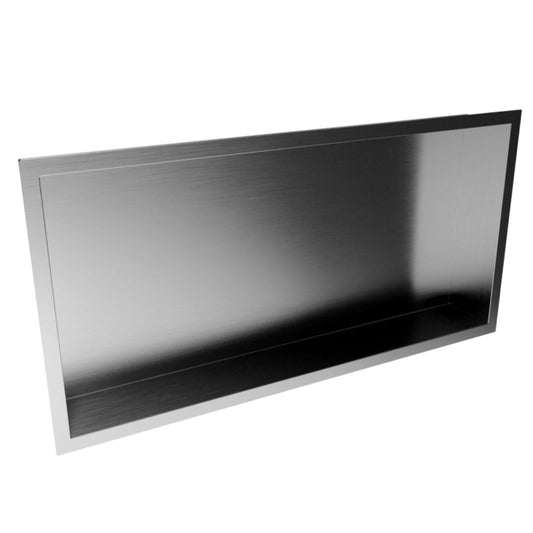 Gunmetal 600 x 300 Shower Niche