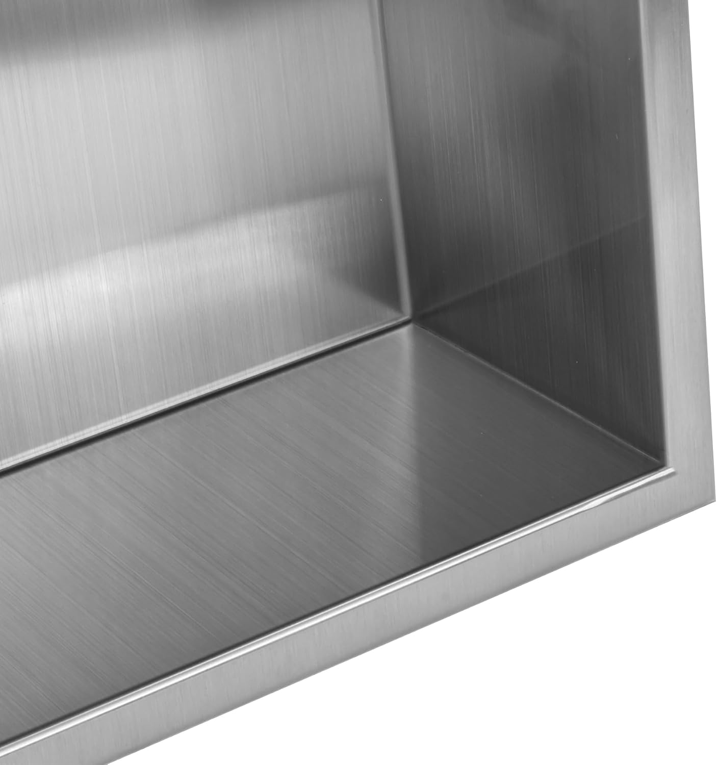 Stainless Steel Recess Shower Niche - 300x300x100mm