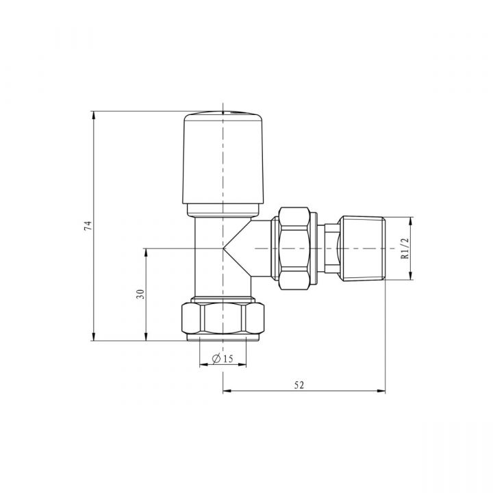 Noir Matt Black Angled Radiator Valves Inc Pipe Covers and Collars