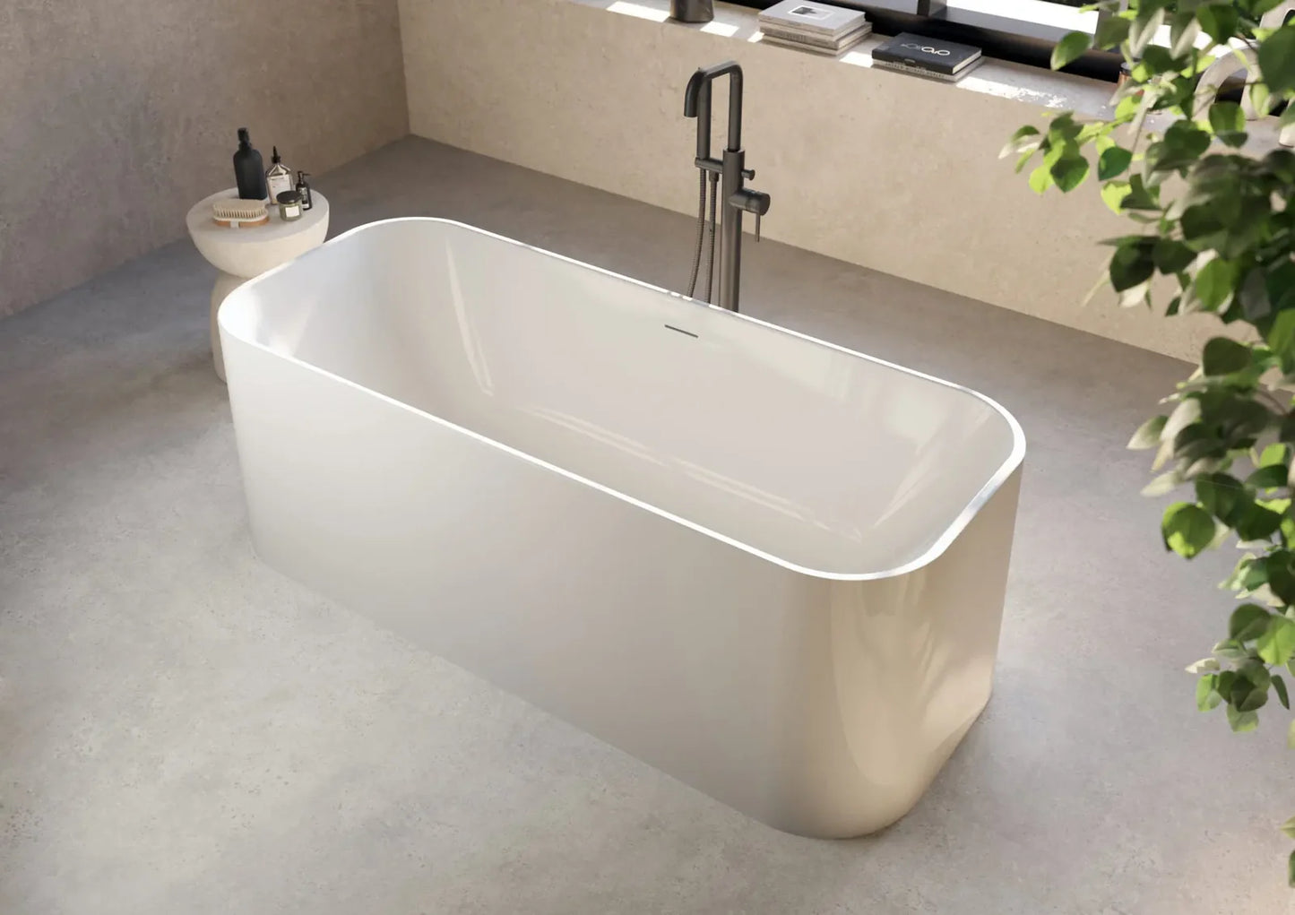 Decision 1700 x 700mm White Freestanding Bath