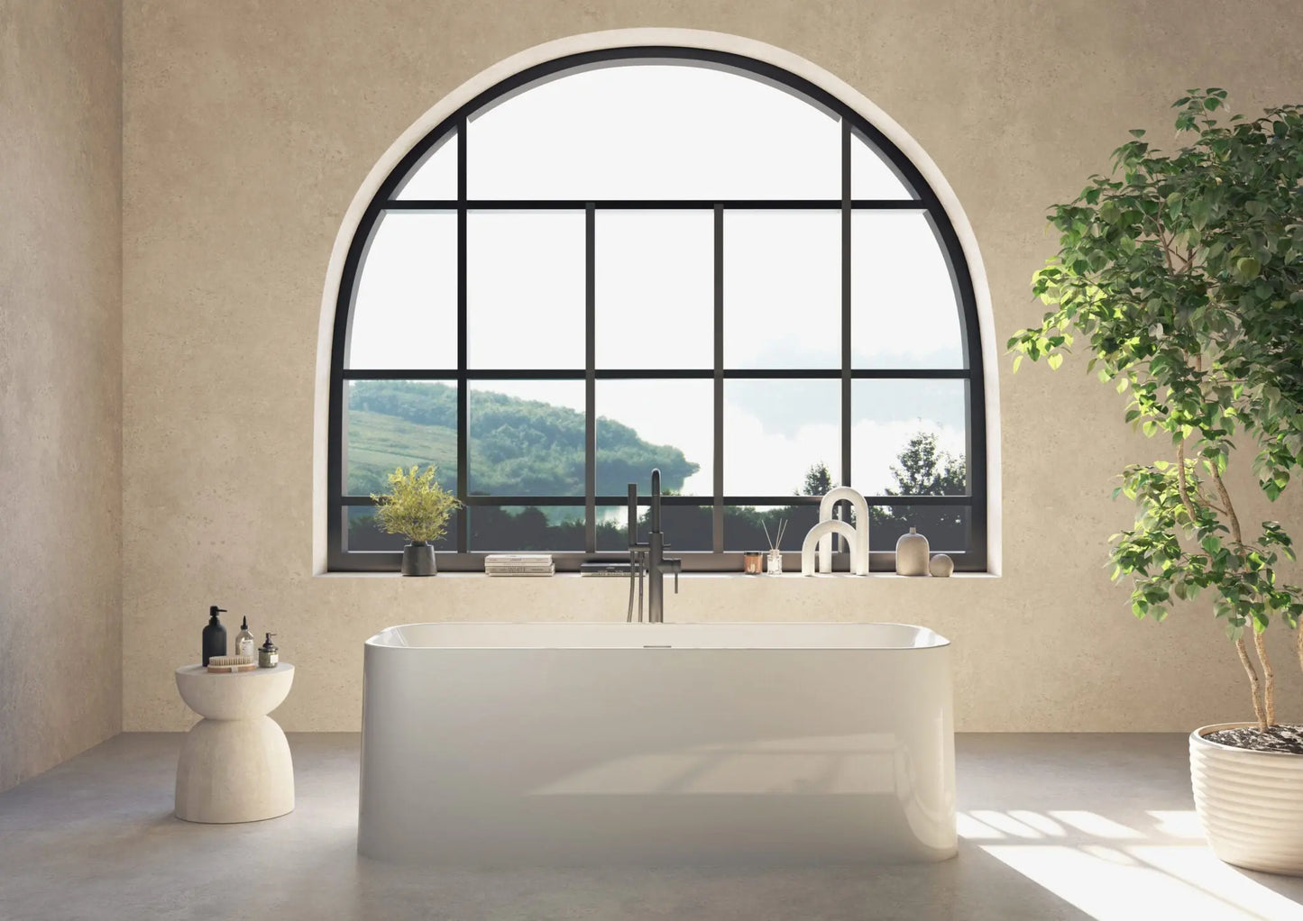 Decision 1700 x 700mm White Freestanding Bath