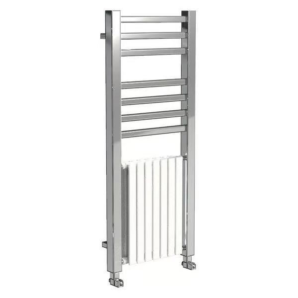 Harmony 1200 x 500 chrome with white radiator