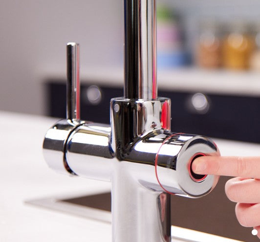 Impromta | Biometric Fingerprint 3-in-1 Kitchen Tap Kit | Square Neck | Chrome