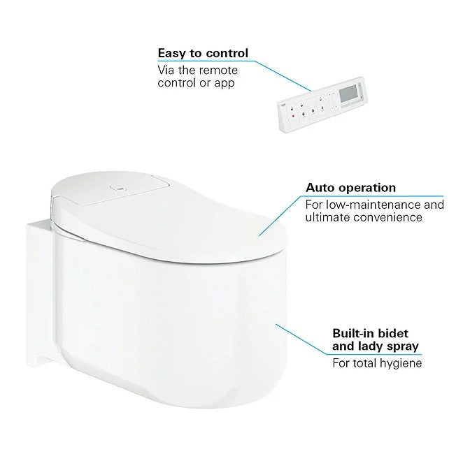 Grohe Sensia Arena Wall Hung Smart Toilet