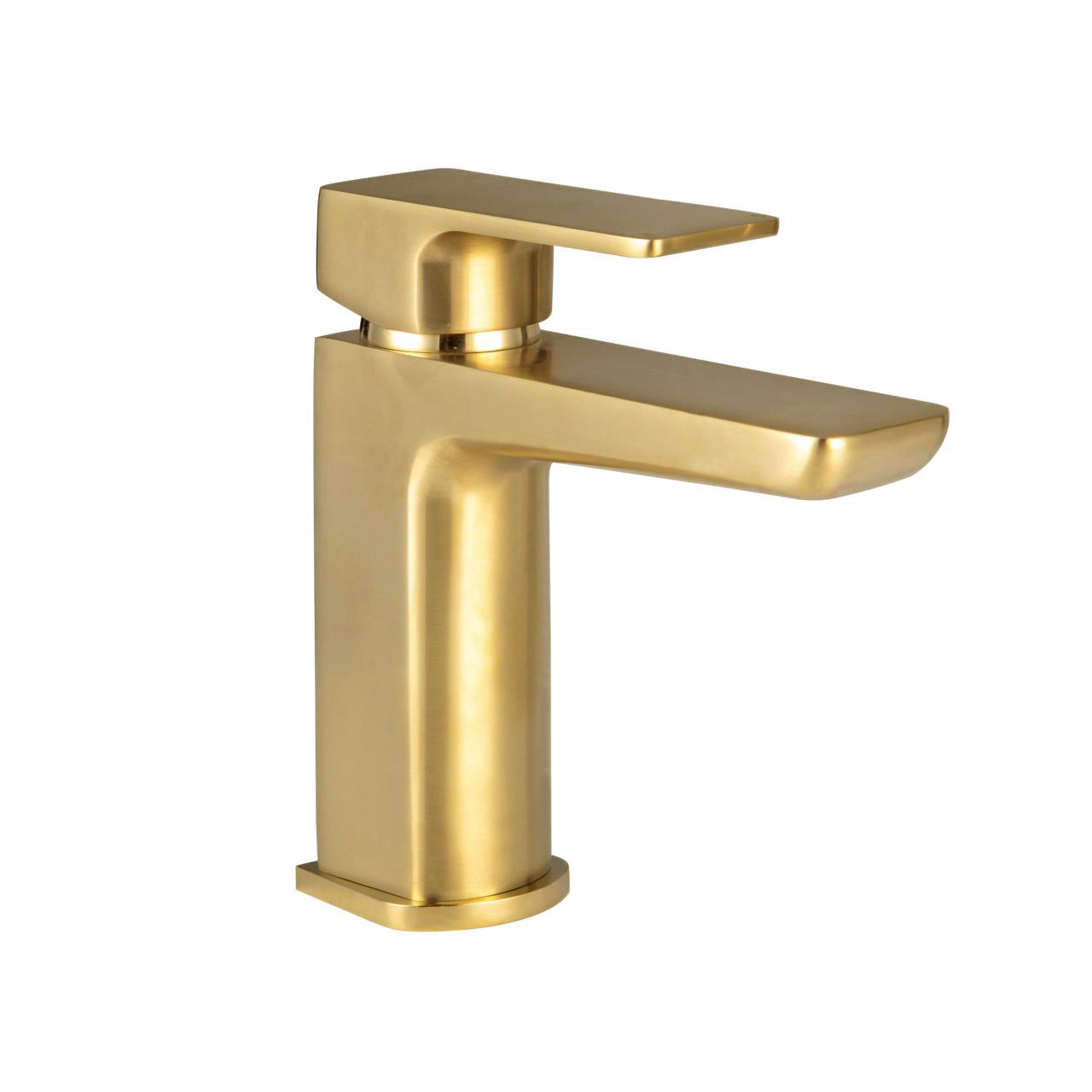 Mura Brushed Brass Bath Shower Mixer and Basin Mixer Tap Pack