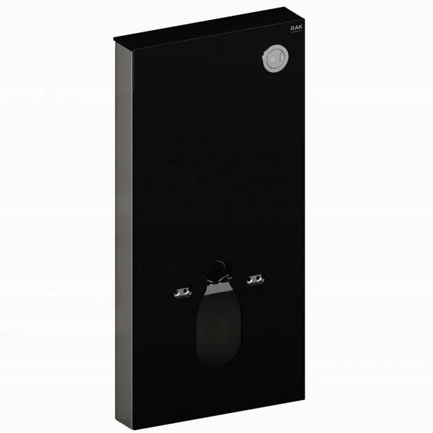 RAK Obelisk Cistern Cabinet for Wall Hung Toilet Pan - Black