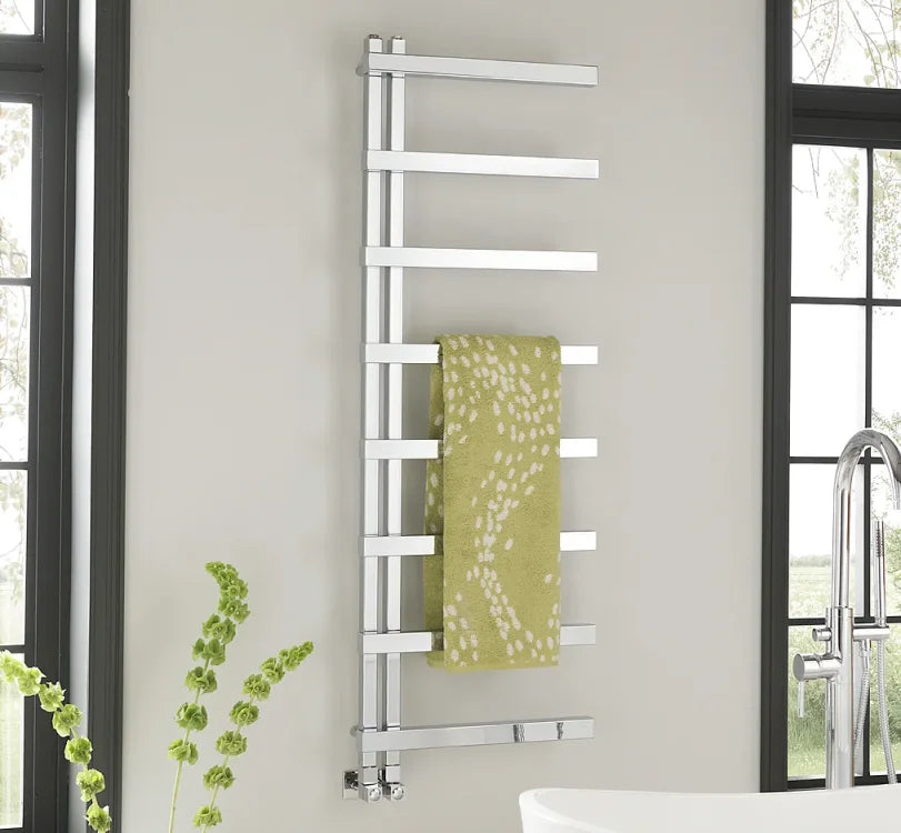 Lock II Towel Rail 1080 x 500mm chrome